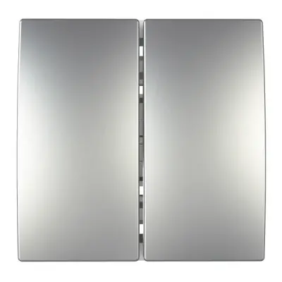 MGU3.213.30 - Unica Double Two-way Switch 2m Alum - Schneider Electric