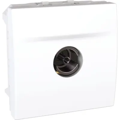 MGU3.465.18 - Unica Tv Indiv. Socket F-conn. 2m White - Schneider Electric