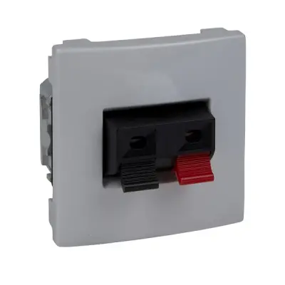 MGU3.486.18 - Unica Loudspeaker Socket 2m White - Schneider Electric