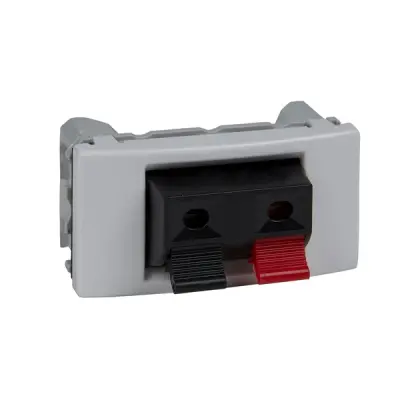 MGU3.487.18 - Unica Loudspeaker Socket 1m White - Schneider Electric