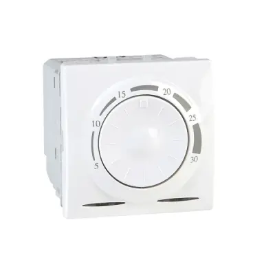 MGU3.501.18 - Unica Thermostat 8a 2m White - Schneider Electric