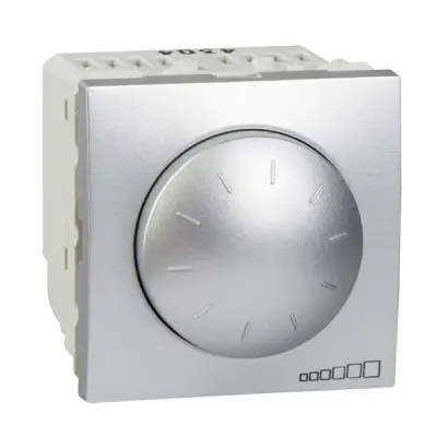 MGU3.510.30 - Unica Dimmer 1-10v 2m Alum - Schneider Electric