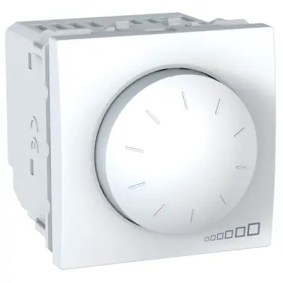 MGU3.511.18 - Unica 2-way Dimmer 400w 2m White - Schneider Electric