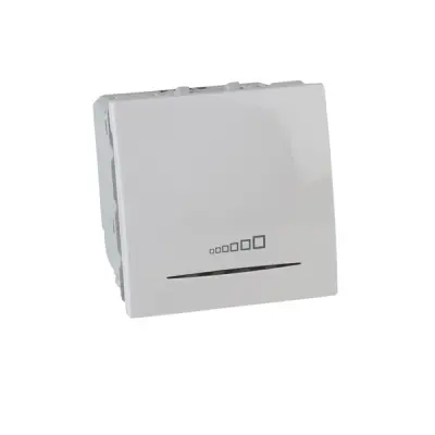 MGU3.515.18 - Unica Push-bttn Dimmer 350w 2m White - Schneider Electric