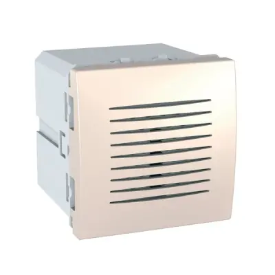MGU3.786.25 - Unica Electronic Doorbell 2m Ivory - Schneider Electric