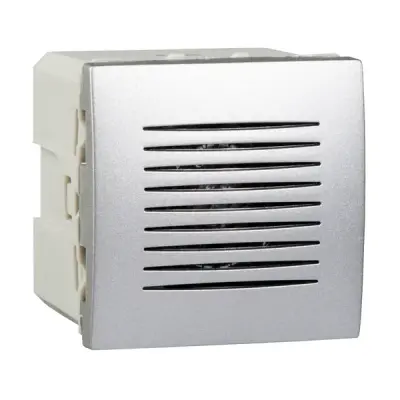 MGU3.786.30 - Unica Electronic Doorbell 2m Alum - Schneider Electric