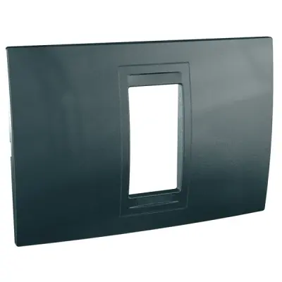 MGU4.101.62 - Unica Allegro Frame 1m Graphite Grey - Schneider Electric