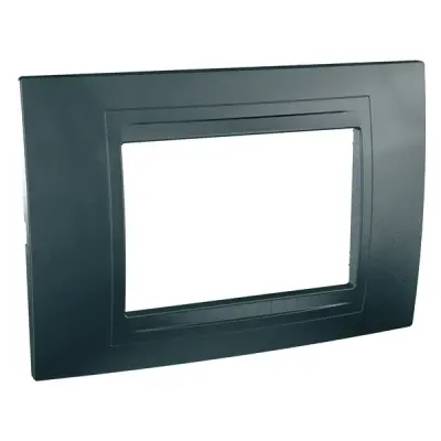MGU4.103.62 - Unica Allegro Frame 3m Graphite Grey - Schneider Electric