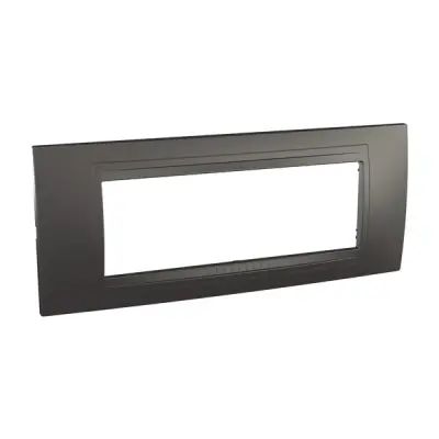 MGU4.106.62 - Unica Allegro Frame 6m Graphite Grey - Schneider Electric