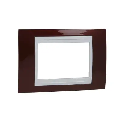 MGU6.103.851 - Unica Plus Frame 3m Terrakota-white - Schneider Electric