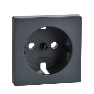MTN2331-0414 - Merten Sys-m Side-e. S.o. Plate Anth - Schneider Electric