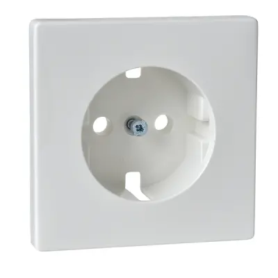MTN2331-4019 - Merten Sys-d Side-e. S.o. Plate Plr Wht - Schneider Electric