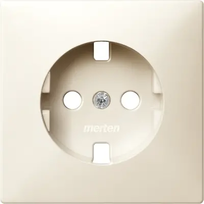 MTN2331-4044 - Merten Sys-d Side-e. S.o. Plate White - Schneider Electric