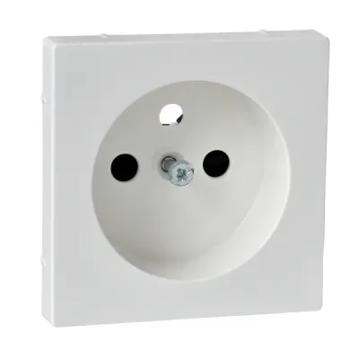 MTN2530-0319 - Merten Sysm Pin-e So W/shttr Plate P.wht - Schneider Electric