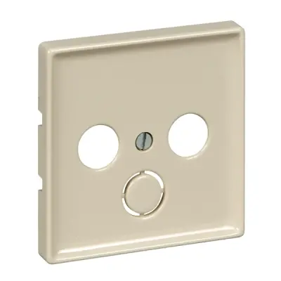 MTN294144 - Mrtn Sysd Ant. Outlet Plate 2/3 Holes Wh - Schneider Electric