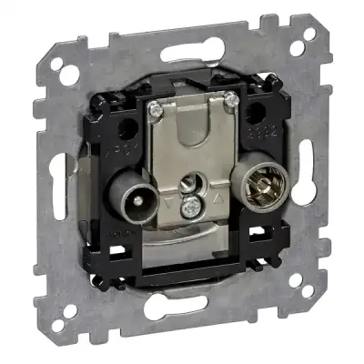 MTN299200 - Merten Ant. Outlet Ending 2g Insert - Schneider Electric