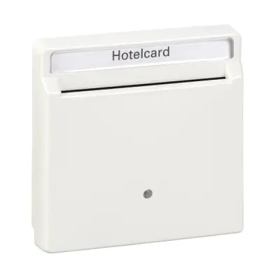 MTN315319 - Merten Sys-d Keycard Switch Plate Plr Wh - Schneider Electric