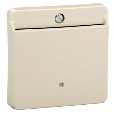 MTN315644 - Merten Sys-m Keycard Switch Plate White - Schneider Electric