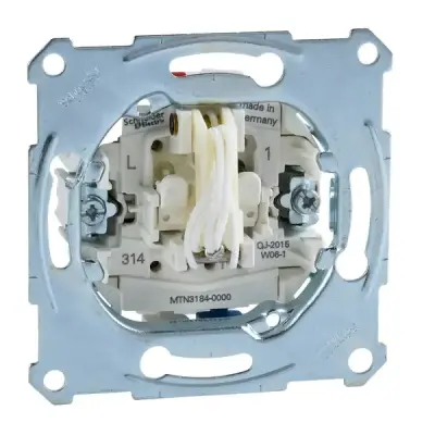 MTN3184-0000 - Merten Cord Push-button Insert Screwless - Schneider Electric