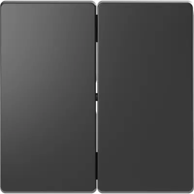 MTN3400-6034 - Merten D-life 2g Rocker Plate Anthracite - Schneider Electric