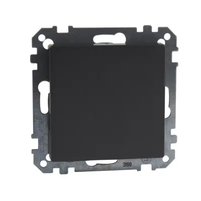 MTN391814 - Merten Sys-m Blank Cover Plate Anthracit - Schneider Electric