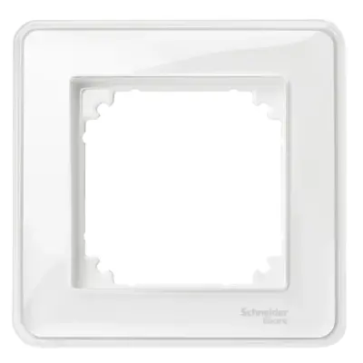 MTN4010-3500 - Merten M-creativ 1g Frame Transparent - Schneider Electric