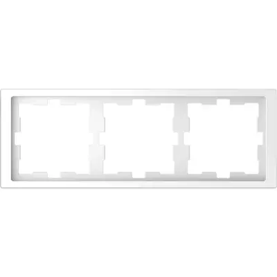 MTN4030-6535 - Merten D-life 3g Frame Lotus White - Schneider Electric