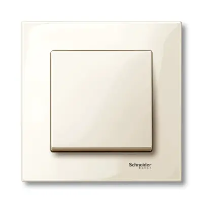 MTN432144 - Merten Sys-m Rocker Plate White - Schneider Electric