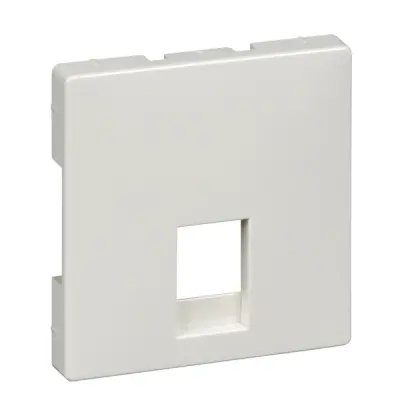 MTN462619 - Merten Sys-d Rj11/12 S.o. Plate Plr Wht - Schneider Electric