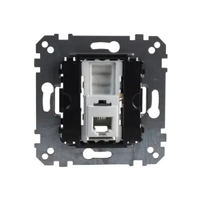 MTN463500 - Merten Rj12 Telephone 6-contacts Insert - Schneider Electric