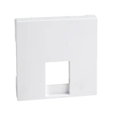 MTN469625 - Merten Sys-d Rj11/12 S.o. Plate Act Wht - Schneider Electric