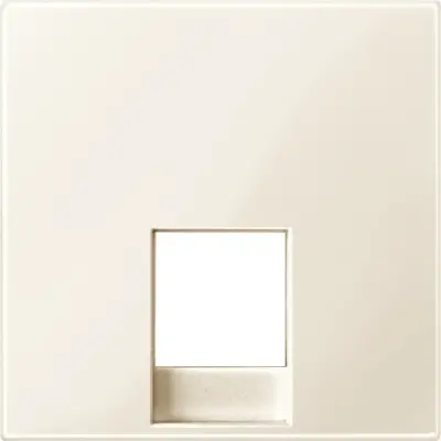 MTN469644 - Merten Sys-d Rj11/12 S.o. Plate White - Schneider Electric