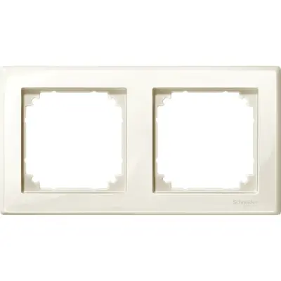 MTN478244 - Merten M-smart 2g Frame White - Schneider Electric