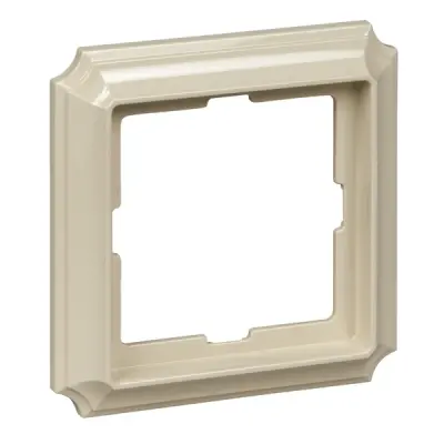 MTN483144 - Merten Sys-d Antique 1g Frame White - Schneider Electric
