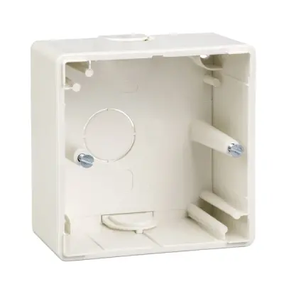 MTN512119 - Merten M-smart Surf. Mount Box Plr Wht - Schneider Electric