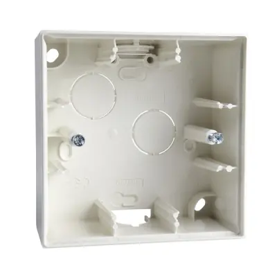 MTN524119 - Merten M-eleg. Surf. Mount Box Plr Wht - Schneider Electric