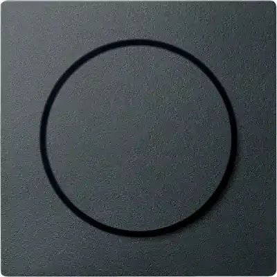 MTN5250-0414 - Merten Sys-m Rotary Dimmer Plate Anth - Schneider Electric