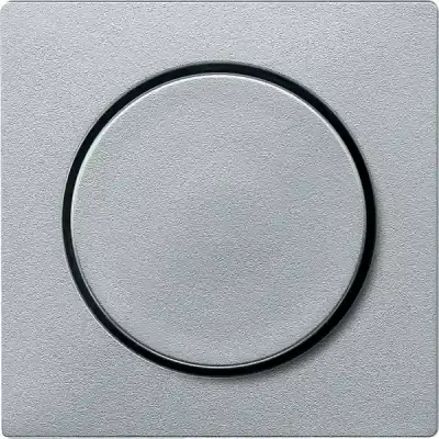 MTN5250-0460 - Merten Sys-m Rotary Dimmer Plate Alum - Schneider Electric