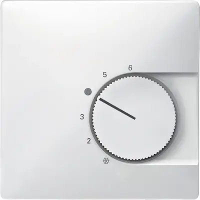 MTN537419 - Merten Sys-m Room Thermst 2-cntct Plt Pw - Schneider Electric