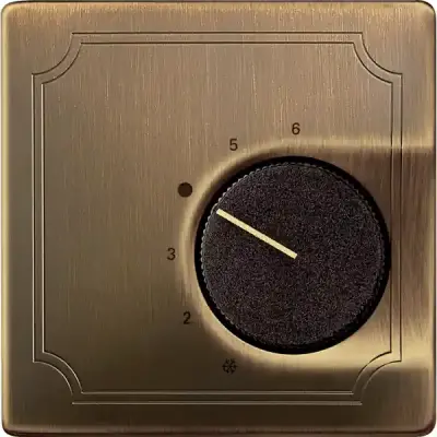 MTN537443 - Merten Sys-m Room Thermst 2-cntct Plt Ab - Schneider Electric