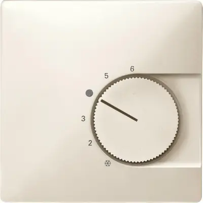 MTN537444 - Merten Sys-m Room Thermst 2-cntct Plt By - Schneider Electric