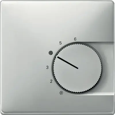 MTN537446 - Merten Sys-m Room Thermst 2-cntct Plt Ss - Schneider Electric