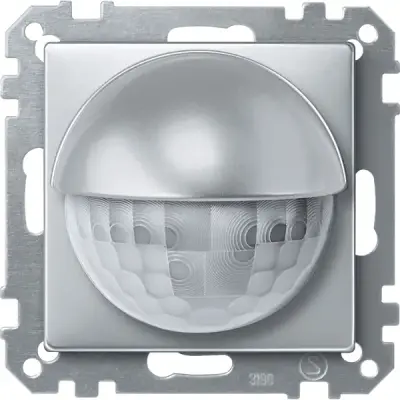 MTN632760 - Knx Mov. Det. 180° Flush-m Alu. Sys-m - Schneider Electric