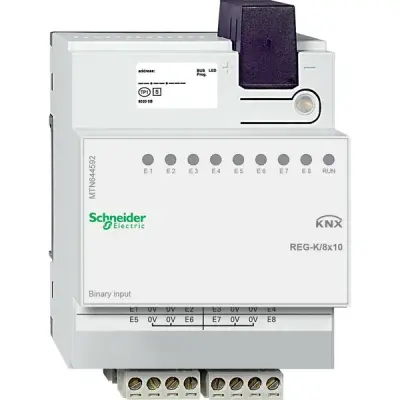 MTN644592 - Knx Binary Input Reg-k/8x10 - Schneider Electric