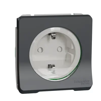 MUR36134 - Mureva Outlet W Sidee Screwl Multi Gr - Schneider Electric