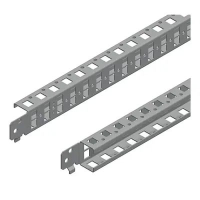 NSYSQCR4040 - 2 Simple Rails 1 Row 400 - Schneider Electric