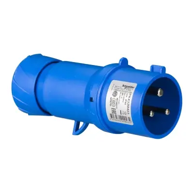 PKX32M423 - Prtka 2p+e 32a 200-250v Wander Plug Ip44 - Schneider Electric