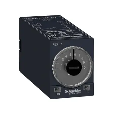 REXL2TMF7 - Mini Plug-in Timer 2c/o 1 - Schneider Electric