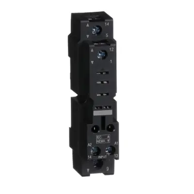 RPZF1 - Simple Socket Mixed Terminations 1co - Schneider Electric