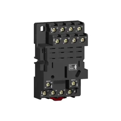 RPZF4 - Simple Socket Mixed Terminations 4co - Schneider Electric
